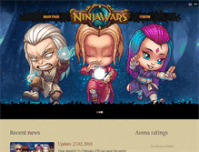 Tablet Screenshot of ninjawars.ru